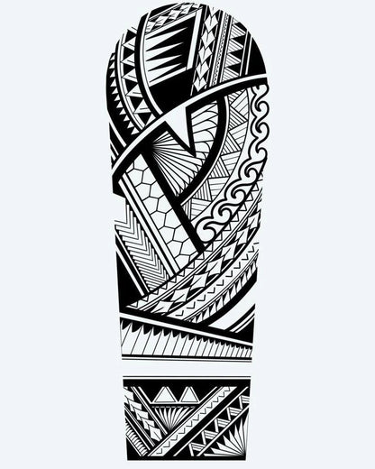 Samoan Geometric Sleeve