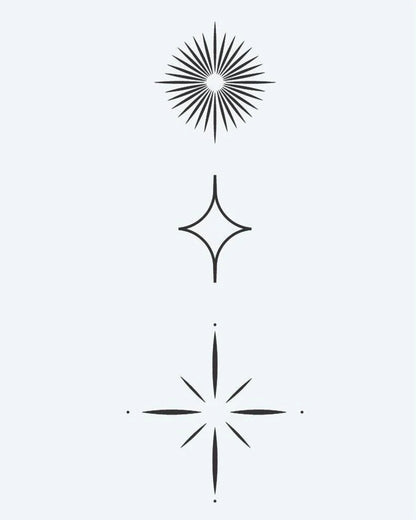 Celestial Starburst Trio