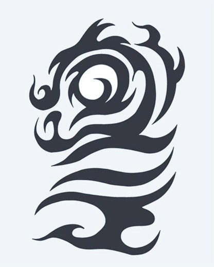 Tribal Dragon Head