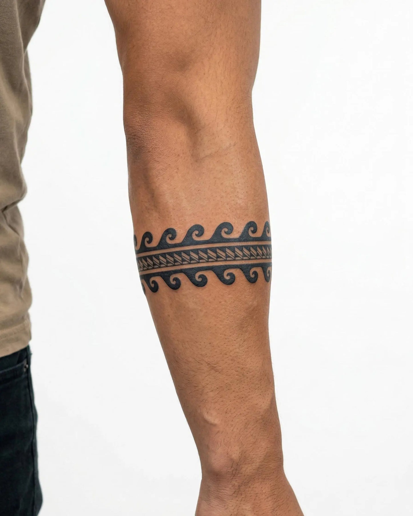 Wave & Chevron Band