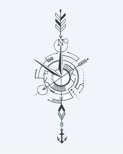 Nautical Compass Arrow