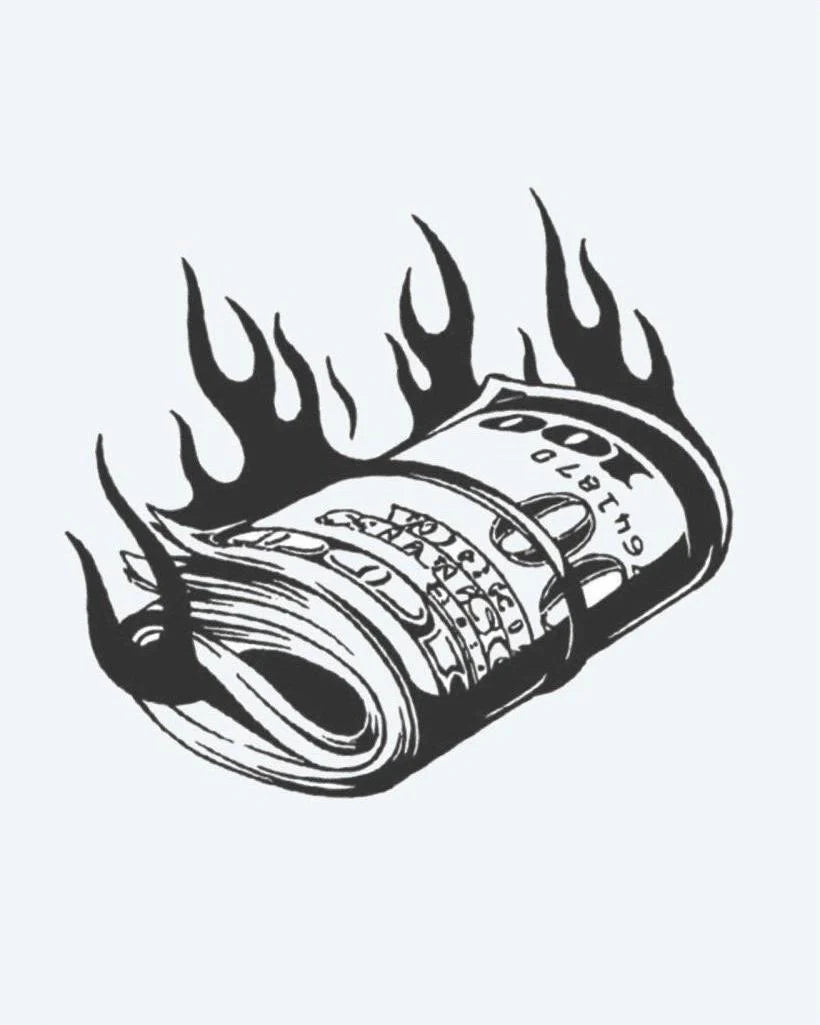 Burning Money Roll