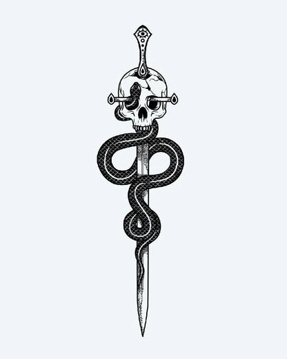 Serpent & Skull Dagger