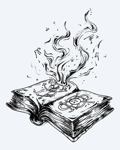 Burning Spell Book
