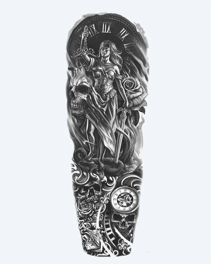 Lady Justice & Skulls