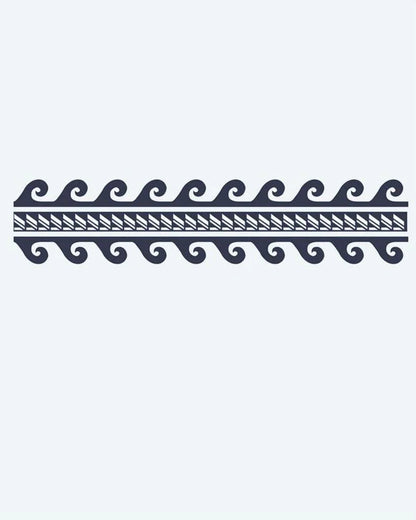 Wave & Chevron Band