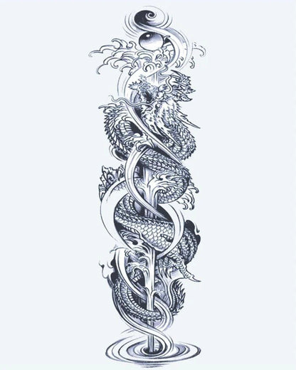 Twin Dragons & Yin Yang