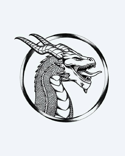 Horned Dragon Portrait