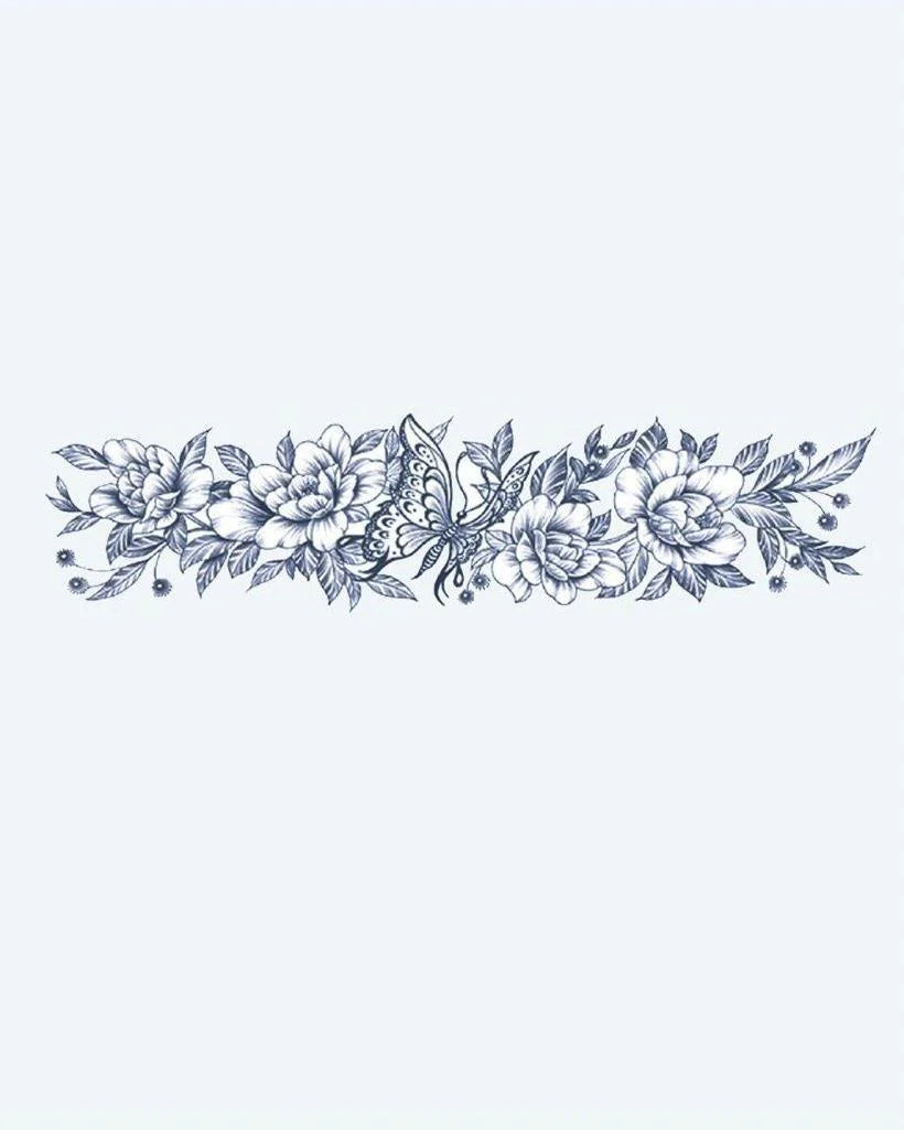 Butterfly & Peony Band