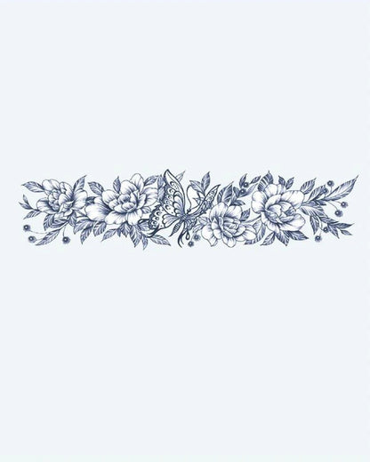 Butterfly & Peony Band