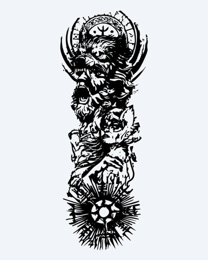 Viking Warrior Sleeve