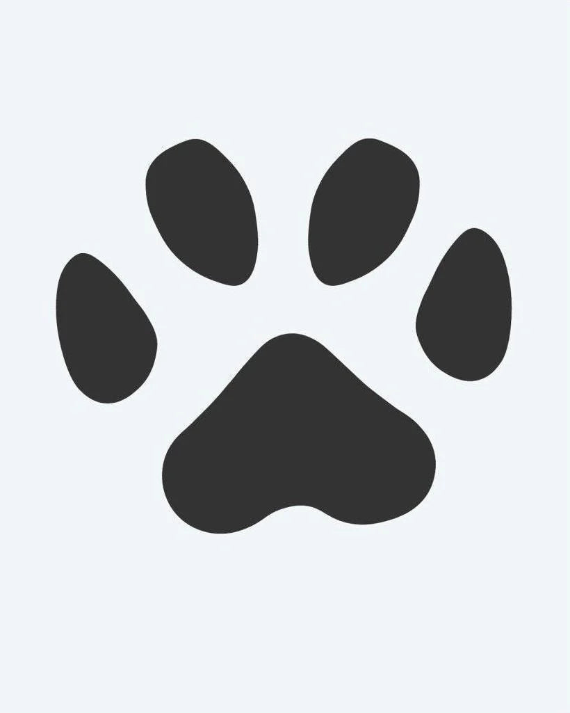 Single Paw Print