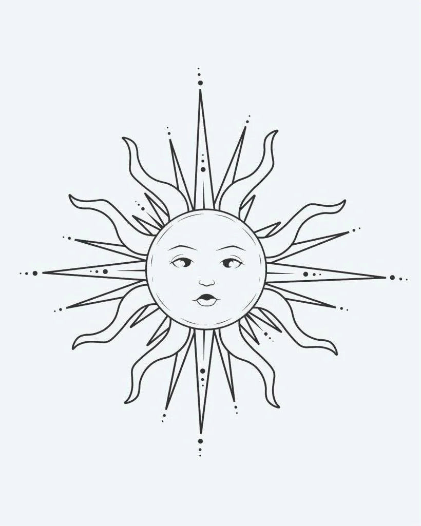 Celestial Sun Face 2