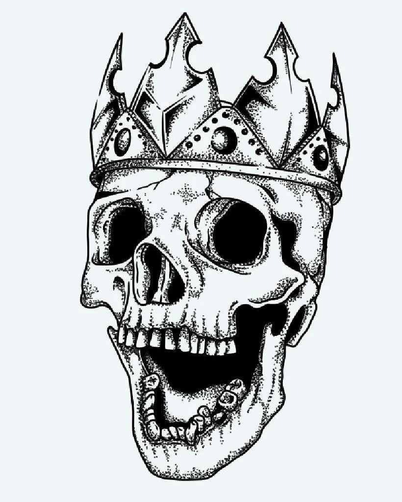 Crowned Skull