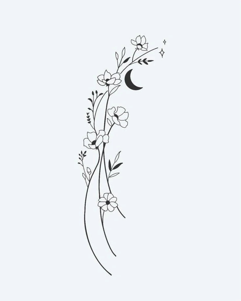 Floral Moon Vine
