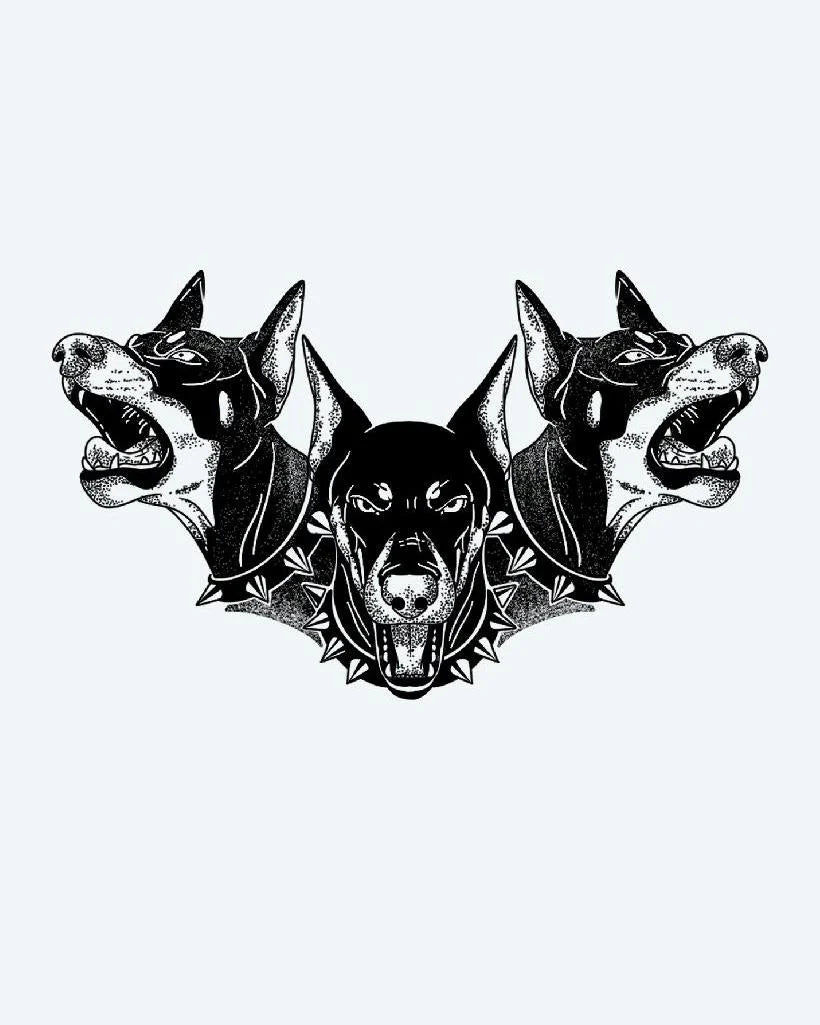 Cerberus Triple Doberman