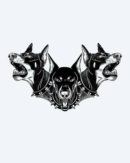 Cerberus Triple Doberman