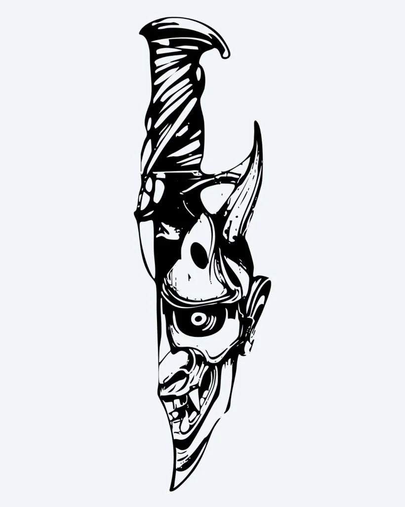 Hannya & Knife