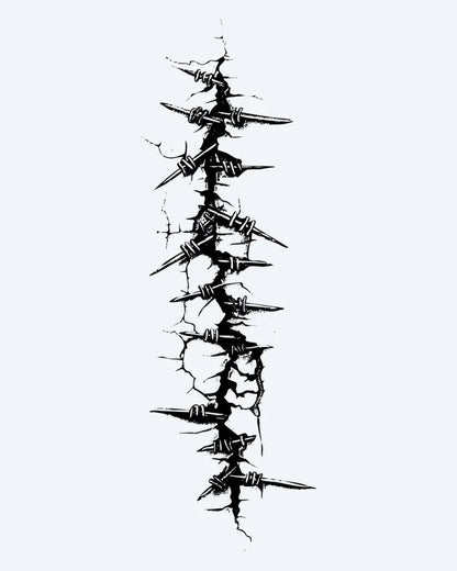 Barbed Wire Scar