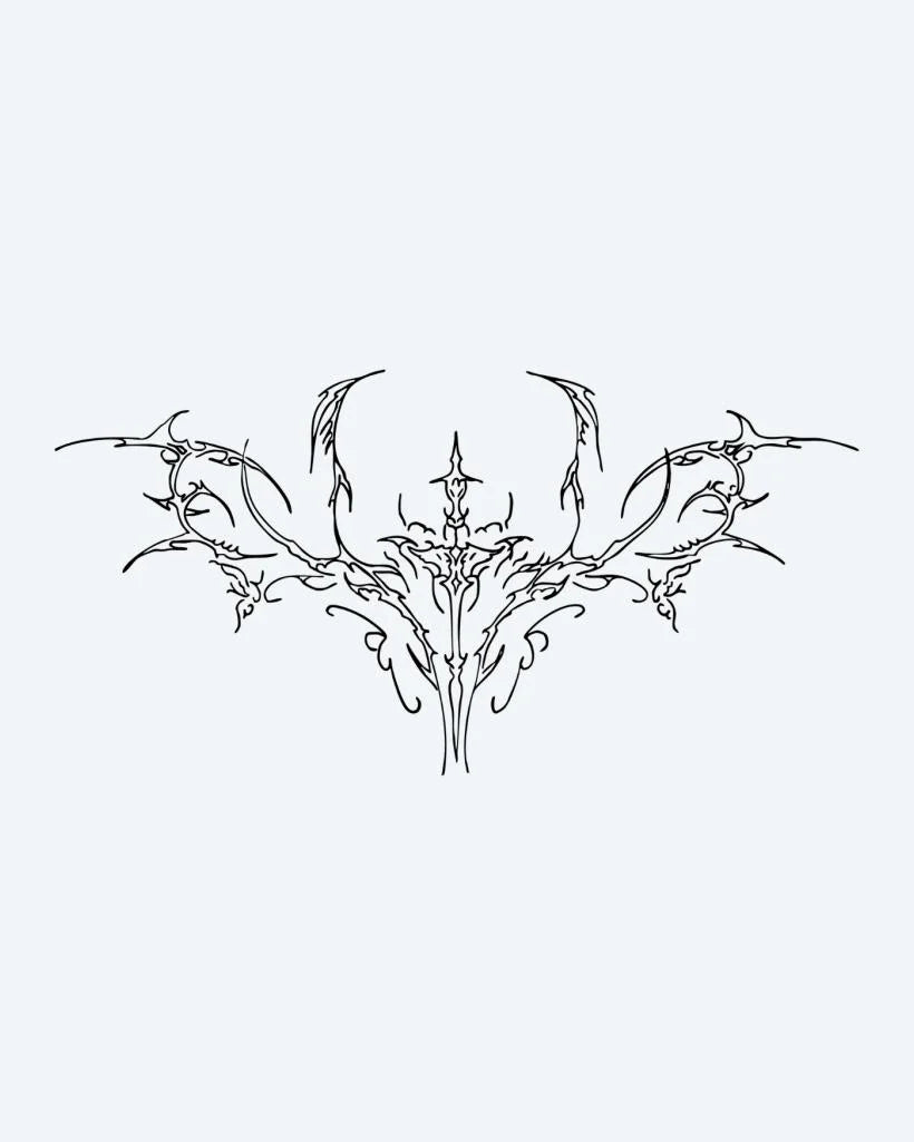 Ornamental Skull Moth