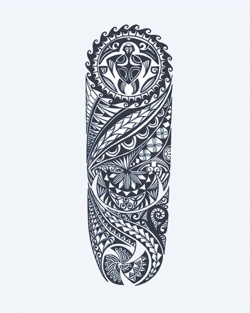 Polynesian Tribal Sleeve