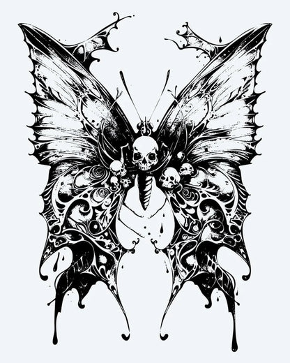 Skull Butterfly