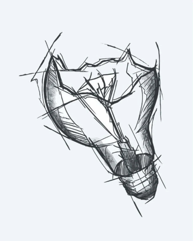 Broken Light Bulb