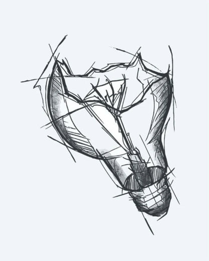 Broken Light Bulb