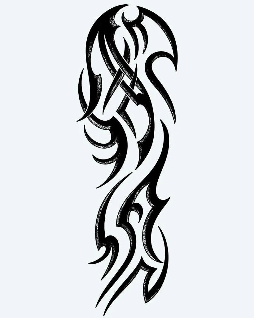 Flowing Tribal Sleeve