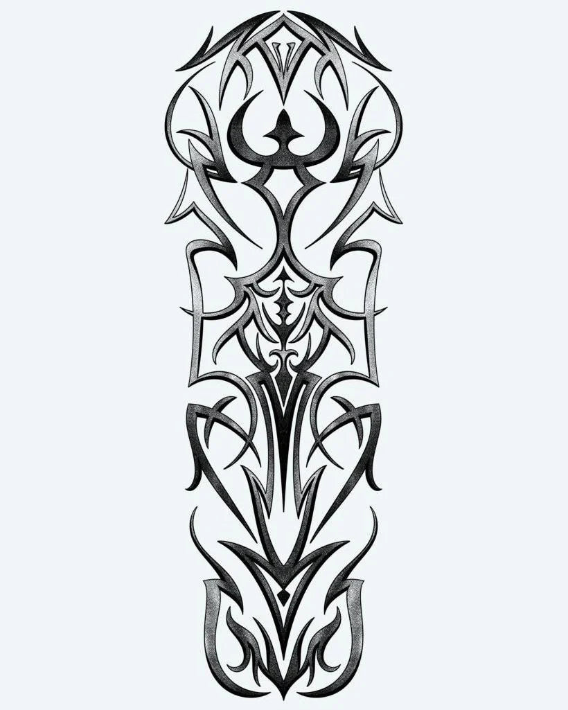 Gothic Tribal Symmetry