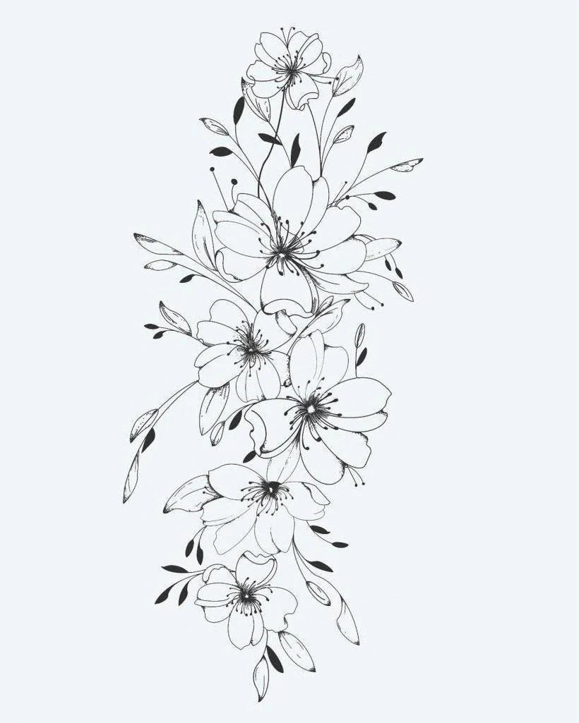 Cherry Blossom Cascade