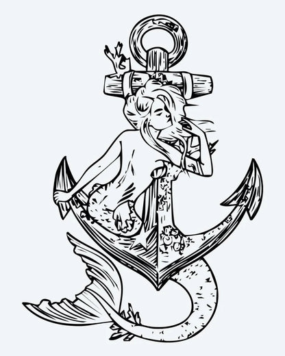 Mermaid & Anchor