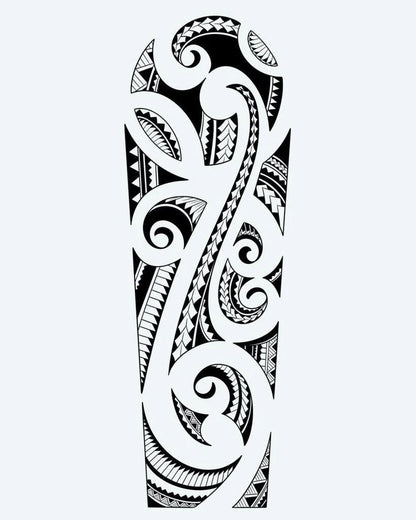 Maori Spiral Sleeve
